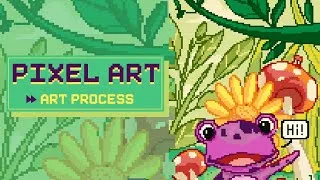 Thumbnail: Pixel Art in Photoshop| Cute 8-bit Art Process