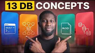 Thumbnail: 13 Database Concepts Every Backend Engineer Must Know