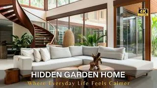 Thumbnail: Modern Indoor-Outdoor Homes with Central Garden Spaces, Open Rooms & Warm Natural Finishes