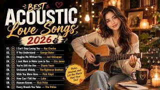 Thumbnail: Beautiful 70s 80s 90s Soft Rock Acoustic Covers - Greatest Love Songs Playlist 2026 (Girl Vocal)