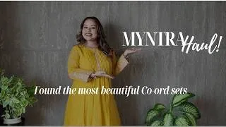 Thumbnail: TRY-ON HAUL: MY FAVOURITE CO-ORD SETS ON MYNTRA
