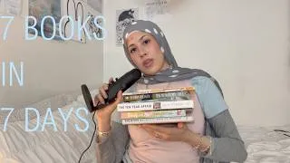 Thumbnail: reading seven books in seven days