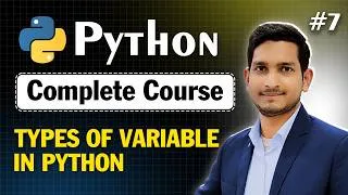 Thumbnail: Types of Variable in Python | Python Full Course in HIndi (2026)