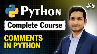 Thumbnail: Comments in Python
