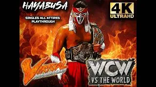 Thumbnail: Virtual Pro Wrestling/WCW vs. the World SINGLES Playthrough w/Hayabusa (Habanero) 4K/60fps)