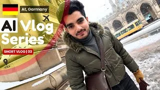 Thumbnail: AI Vlog Series | Vlog No.3 - I am at Berlin, Garmany 🇩🇪✈️🌍 | AI in 2025 - ASDM !!