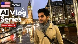 Thumbnail: I am at London, USA 🇺🇸✈️🌍| Vlog Real or AI Please Comment - ASDM !!