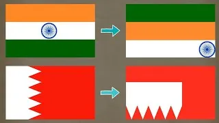 Thumbnail: What If Country Flags Had No Gravity? 🌍🚩