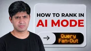 Thumbnail: Query Fan-Out Ranks You in Google AI Mode | Free Script Included