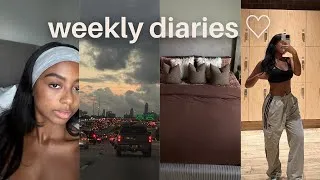 Thumbnail: weekly diaries ♡ // home decor + spa + workouts + shopping + subbie book club + monthly empties 