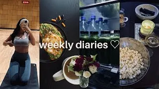 Thumbnail: weekly diaries ♡ // life in my 20s + discipline reset + exiting my lazy era + maintenance + workouts