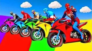 Thumbnail: الرجل العنكبوت انقاذ باتمان Spider-Man Rescue batman vs iron man vs venom funny Game GTA 5 superhero