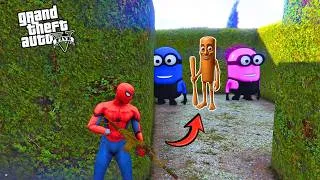 Thumbnail: Spider-Man Rescue Batman vs Iron Man vs Venom | GTA 5 Funny Superhero Mod Part 3