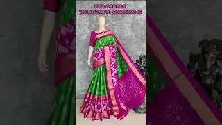 Thumbnail: #Ikkat Pure Pattu Saree Collection| #Aashadam Pure Handloom Sarees|#pattusarees #Pochampally #bridal