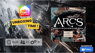 Thumbnail: ARCS ✨ Unboxing time! ✨ #ammedia3d #boardgames #unboxing