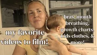 Thumbnail: Mom of 5: motherhood advice: mouth breathing, growth percentiles, clothing storage, and more