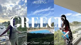 Thumbnail: I Turned 30 in Greece 🇬🇷 | Luxury Beach Resort, Acropolis & Sunset Dinner