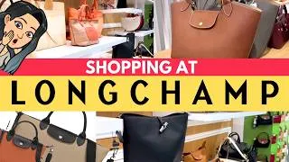 Thumbnail: 🛍️ Shopping at LONGCHAMP ! 😍 NEW Luxury Handbags You NEED to See ✨ #LONGCHAMP #luxurybag