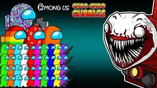 Thumbnail: Among Us VS Choo-Choo Charles (Poppy Playtime 1~4) | AMONG US PEANUT ANIMATION