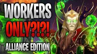 Thumbnail: Can You Beat Warcraft 3 With… WORKERS?!?! - Alliance Campaign