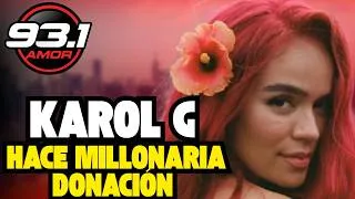 Thumbnail: ¿Qué hizo Karol G con un millón de dólares? La verdad detrás del donativo