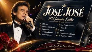 Thumbnail: José José Greatest Hits – Best Romantic Songs | El Triste, Amar y Querer, Gavilán o Paloma