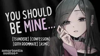 Thumbnail: [ASMR] Your Goth Roommate Wants to Be Your Girlfriend [Tsundere] [Confession]