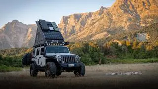 Thumbnail: OVERLANDING GREECE E1 - solo offroad & wild camping adventure on greek mountains in a Jeep Wrangler