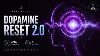 Thumbnail: Dopamine Reset 2.0 | 120 Minutes of Deep Work with 40Hz Gamma Binaural Beats