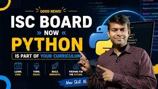 Thumbnail: Python Introduced in ISC Board 2027? Complete Syllabus & Exam Pattern Explained