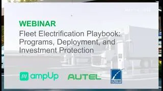 Thumbnail: Fleet EV Charging: Incentive Programs & Depot Design Strategies | AmpUp + Autel Energy + CALSTART