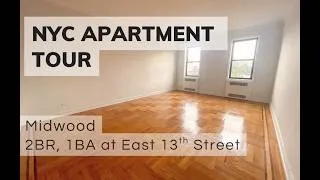 Thumbnail: NYC Apartment Tour - Spacious 2 BR 1BA Apartment at 1550 East 13th Street