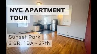 Thumbnail: NYC Apartment Tour - 2BR apartment at 186 27th Street in Sunset Park, Brooklyn