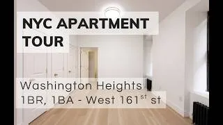 Thumbnail: NYC Apartment Tour - renovated 1BR apartment at W 161st, Washington Heights, New York