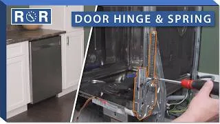 Thumbnail: How to Replace the Door Hinge & Spring in a Dishwasher | Repair & Replace