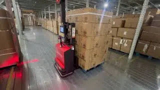Thumbnail: Autonomous forklift integrated with warehouse elevator for multi‑floor electronics factory logistics