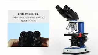 Thumbnail: AmScope B120C-R Binocular Compound Microscope