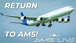 Thumbnail: Surinam A340 Returns to Schiphol After Gear Problem!