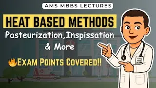 Thumbnail: Sterilization & Disinfection- Heat Based Methods |Microbiology AMS MBBS