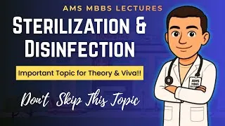 Thumbnail: Sterilization & Disinfection | Definitions, Examples, Factors, Ideal Properties & Indicators | AMS