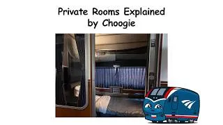 Thumbnail: Amtrak Private Rooms, Explained by Choogie 🛏️