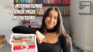 Thumbnail: let's talk about the international booker prize (2026 predictions)
