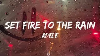 Thumbnail: SET FIRE TO THE RAIN - ADELE (lyrics)