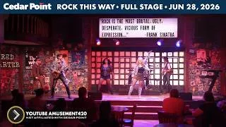 Thumbnail: ROCK THIS WAY FULL STAGE High-Energy Show! Red Garter Saloon Cedar Point 2026 @amusement420