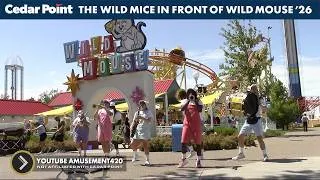 Thumbnail: THE WILD MICE BAND IN FRONT OF WILD MOUSE ROLLER COASTER 2026 @amusement420