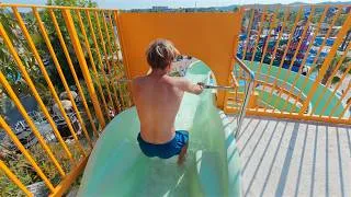 Thumbnail: Aqua Green Water Slide at Aquasplash 🇫🇷