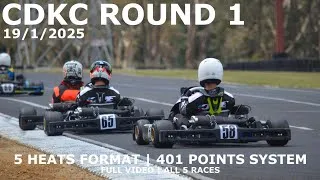 Thumbnail: CDKC Round 1 | 19/1/2025 | 1980's Retro System | 5 Heats Full Video With Graphics