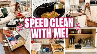 Thumbnail: HOME ORGANIZATION IDEAS!!😍 CLEAN & ORGANIZE WITH ME | SPEED CLEANING MOTIVATION