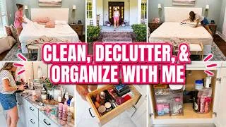 Thumbnail: HOME ORGANIZATION IDEAS!!😍 CLEAN & ORGANIZE WITH ME | BATHROOM ORGANIZATION