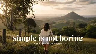 Thumbnail: living a "boring" life | a quiet life in the countryside